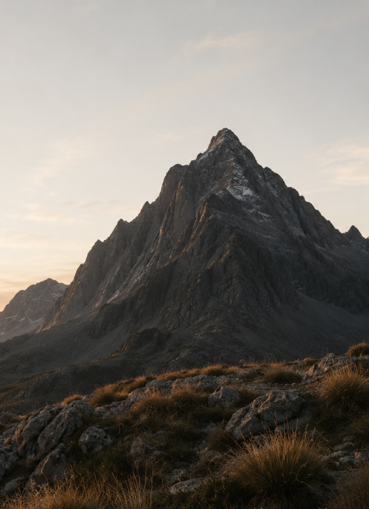 Cumbre al amanecer